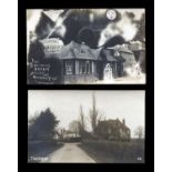 A collection of 31 postcards, the majority of Sussex, including photographic postcards titled 'The