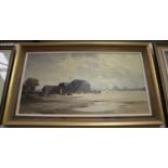 Marcus Ford - 'Dell Quay', 20th century oil on canvas, signed recto, titled label verso, 44cm x