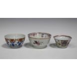 A Chinese underglaze blue and iron red enamelled porcelain bowl, mark of Qianlong but later, the