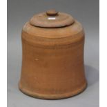 A 20th century terracotta rhubarb forcer with removable lid, height 44cm.Buyer’s Premium 29.4% (