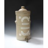 A late Victorian 'Kaolava' stoneware water filter by the 'Silicated Carbon Filter Co Ltd', height