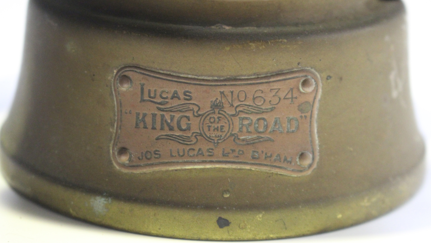 A pair of Rotax Motor Accessories Co 'Electrolight' car lamps, diameter 17.5cm, three Lucas lamps, - Image 5 of 10