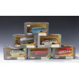 Fifteen Corgi Classics Bedford OB coaches, including 'South Midland', 'Hants & Sussex' and 'Premiere