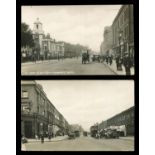 A group of 8 photographic postcards of Old Kent Road, Camberwell, South East London, published by C.