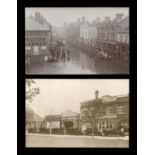 A collection of 10 postcards of Littlehampton and Wick, West Sussex, all featuring motor cars and