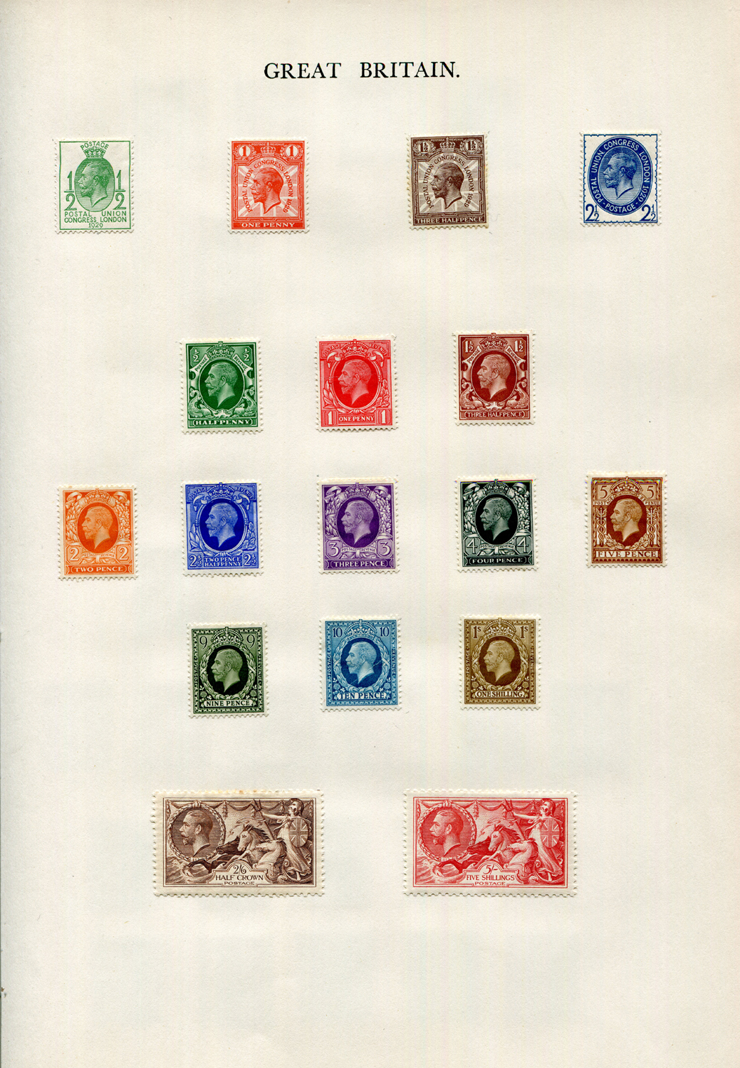 A collection of Great Britain stamps in two Windsor albums, another album, small stock book and some - Image 3 of 3