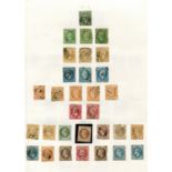 A group of six green stamp albums containing world stamps, including Austria, Brazil, China from