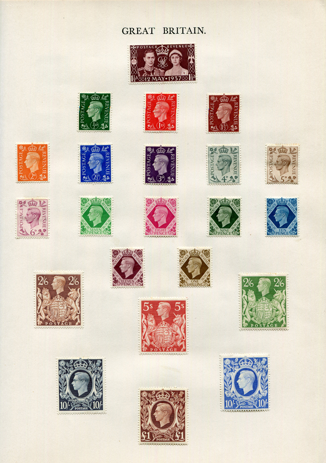 A collection of Great Britain stamps in two Windsor albums, another album, small stock book and some - Image 2 of 3