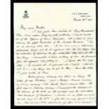 NAVY. An archive of approximately 345 manuscript letters from Lieutenant-Commander Ralph Clayton