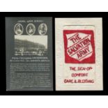 A collection of 35 postcards, including an embroidered silk for 'The Salvation Army', a photographic