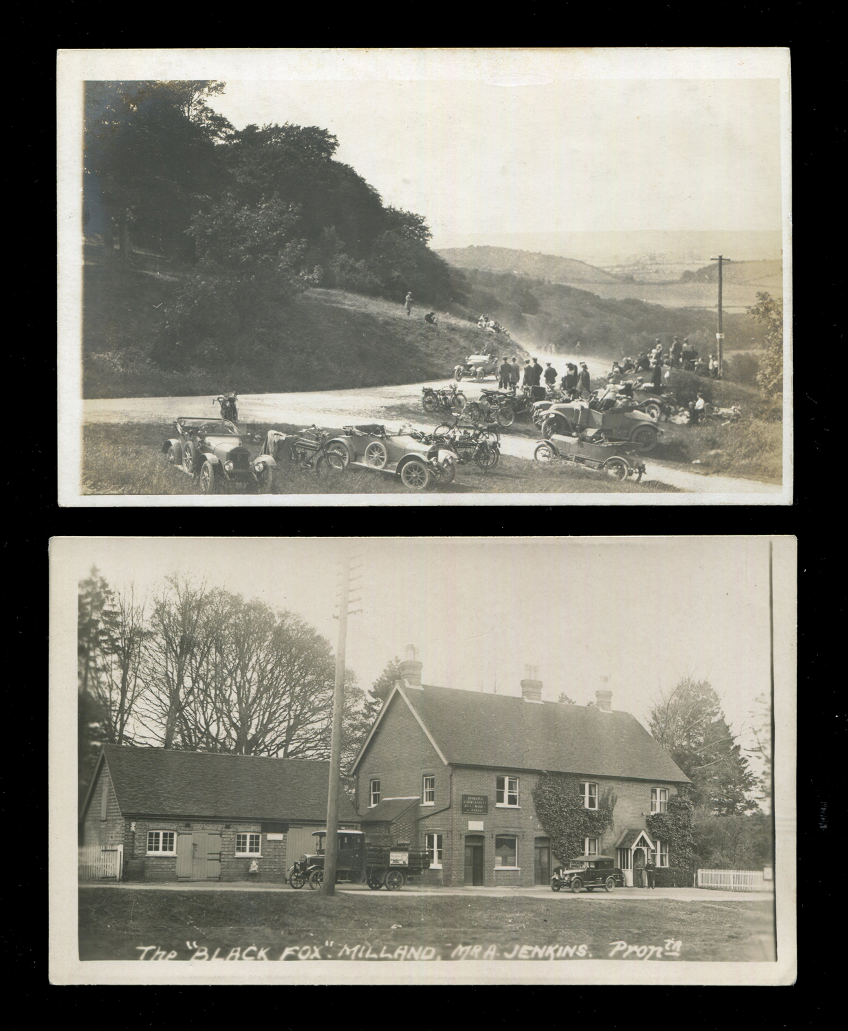 A collection of 27 postcards of Midhurst and Pulborough and their West Sussex environs, all