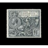 A Great Britain 1929 PUC £1 black, fine mint.Buyer’s Premium 29.4% (including VAT @ 20%) of the
