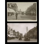 A collection of approximately 75 postcards of Worthing and its West Sussex environs, all featuring