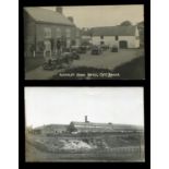 A collection of approximately 109 postcards of Cheshire, all featuring motor cars and other