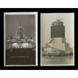 A collection of approximately 96 postcards, the majority British and foreign topographical views,