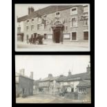 A collection of approximately 59 postcards of Buckinghamshire, all featuring motor cars and other