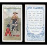 An album of Cope's cigarette cards, all odds, some duplicates, including 14 'Boats of the World',
