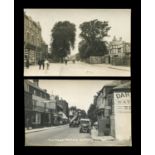 A group of 6 photographic postcards of Middlesex, including postcards titled 'The Queen's, Pinner,