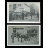 A group of 6 postcards of Henfield, West Sussex, including photographic postcards of Baigent