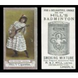 Two albums of R. & J. Hill cigarette cards, all odds, many duplicates, including 12 'Battleships &