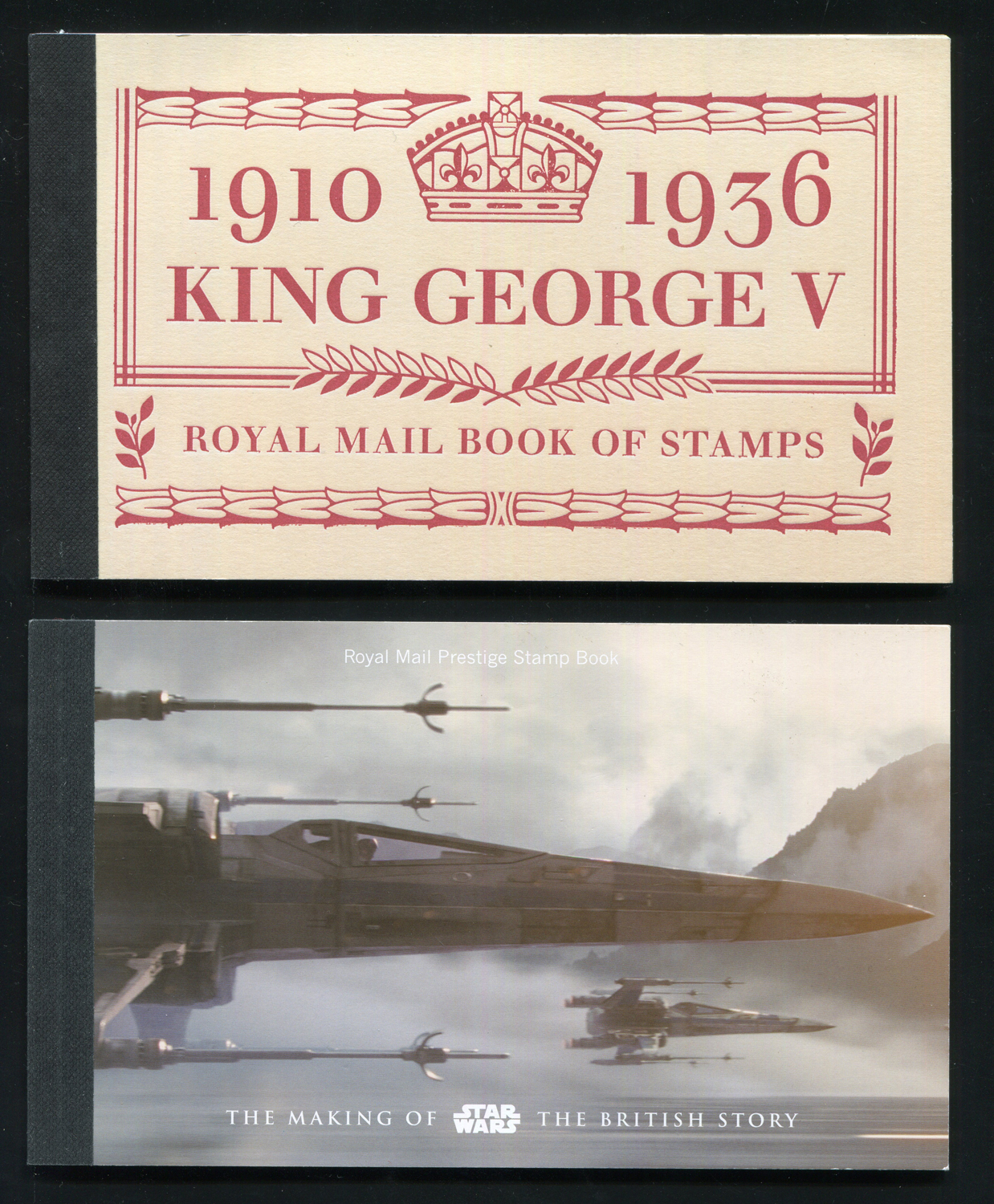 A group of Great Britain prestige booklets from 1969 £1 Cooks to 2015 Star Wars.Buyer’s Premium 29.