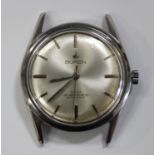A Buren Grand Prix Super Slender Automatic steel cased gentleman's wristwatch, circa 1960s, with