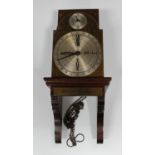 A reproduction of the Benjamin Franklin clock of 1757, numbered 683, height 40cm, with pendulum