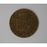 A George III guinea 1791.Buyer’s Premium 29.4% (including VAT @ 20%) of the hammer price. Lots