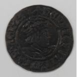 A Henry VIII (1509-1547) second issue hammered half-groat Canterbury Mint, the obverse with right-