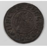 An Ethelred II (978-1016) hammered penny Exeter Mint, the obverse with right-facing bust and