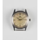 A Jaeger-LeCoultre Automatic steel cased gentleman's wristwatch, circa 1960s, Ref. No. E385, the