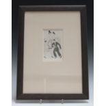 Eric Gill - 'Clothes: for Dignity and Adornment', etching, signed and editioned 15/15 in pencil,