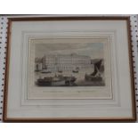 Robert Havell & Son - 'View of Somerset House' and 'A View of Blackfriars Bridge & St. Paul's', a