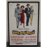 Samuel Goldwyn Productions (publisher) - 'Guys and Dolls' (Poster for the Movie), colour lithograph,