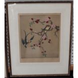 Elyse Ashe Lord - 'K'o Ssu', early 20th century hand-coloured etching, signed, titled and
