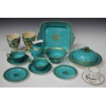 A Wedgwood part tea service, late 19th/early 20th century, comprising eleven teacups and saucers,