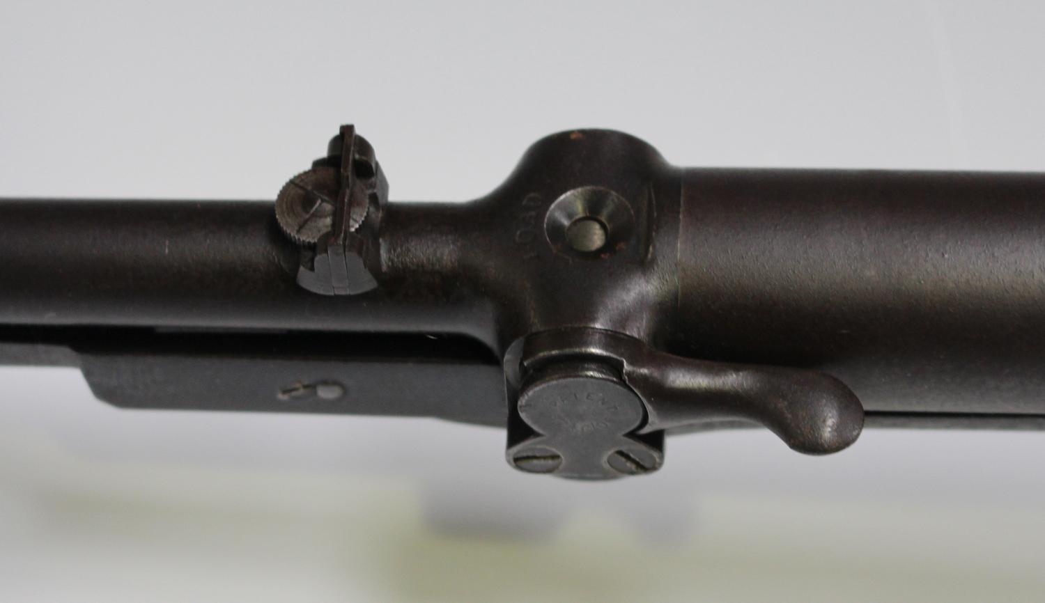 An early 20th century B.S.A. .177 Lincoln Jeffries air rifle, No. S70822, Pat. 30338-10, barrel - Image 4 of 6
