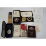 A British Empire Medal, George VI Issue Civil Division, to 'Leslie T. Free', a Civil Defence Long