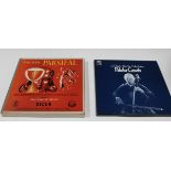 A collection of thirty-three classical LP box sets, including 'Parsifal' by Wagner, Decca LXT 2651/6