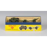 A small collection of Dinky Toys and Supertoys army vehicles, comprising a No. 699 Gift Set, a No.