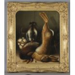 Attributed to William Buelow Gould - Still Life with Hare, Snipe, Pheasant and a Basket of Eggs,