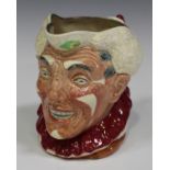 A Royal Doulton large character jug 'The Clown', height 16cm.Buyer’s Premium 29.4% (including