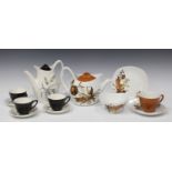 A collection of Midwinter teawares, including a Cornfield pattern part tea service, comprising