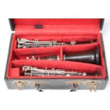 A Boosey & Hawkes 'Emperor' clarinet, stamped serial number 'N124651', cased.Buyer’s Premium 29.