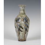 A Royal Doulton stoneware vase, early 20th century, by Eliza Simmance, the ovoid body decorated with
