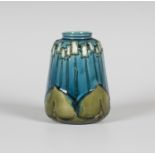 A small Mintons Secessionist art pottery vase, early 20th century, designed by Léon Solon and John