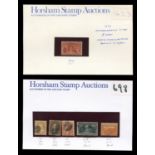 A collection of USA stamps within 3 albums and a stock book from 1850s to modern mint and used,