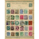 A collection of four albums of world stamps, a case of loose stamps in packets and a few covers,