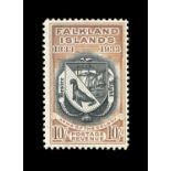 A Falkland Islands 1933 centenary 10 shillings stamp, mint.Buyer’s Premium 29.4% (including VAT @