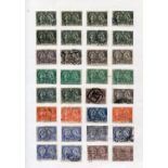 A collection of Canada stamps, used, including 1897 Jubilee quantities low values used with ten ½